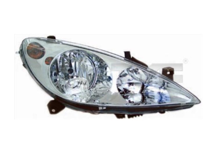 Far PEUGEOT 307 lijevi -05 H1/H1/H7 20-0166-15-2