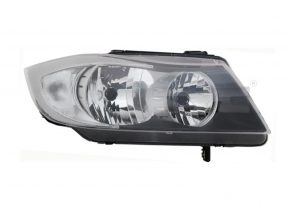 Far BMW 3 E90 05-12 lijevi -08 4 vrata H7/H7 krom 20-0656-15-2