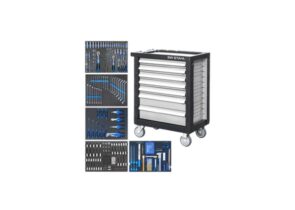SW-STAHL radionička kolica sa alatom, 7 ladica 5 popuna 347-djelna Z3705