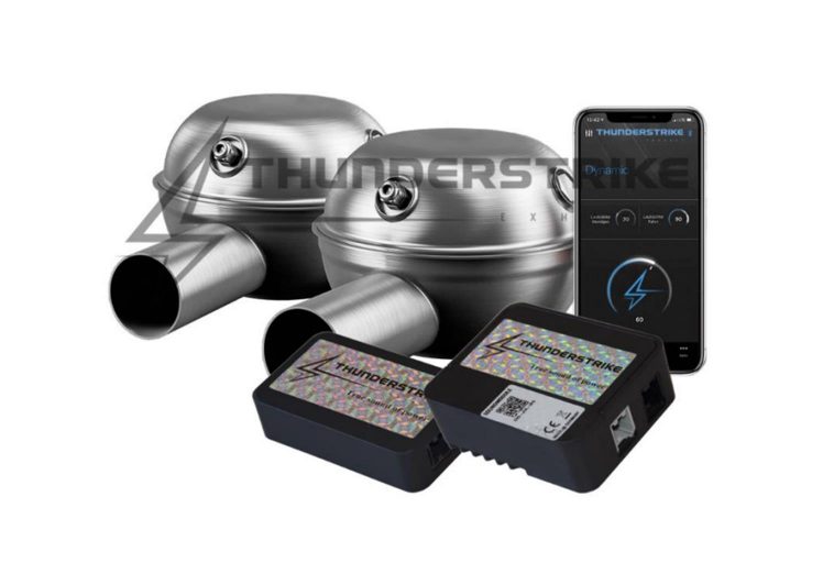 Zvučnik ispuha Active Sound THUNDERSTRIKE (dva zvučnika, MAX paket)