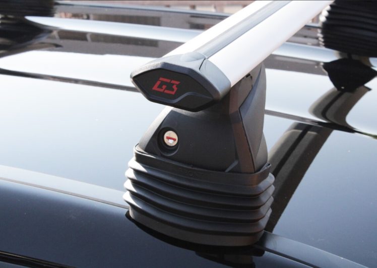 G3 krovni nosač clop airflow alu (110 cm) šipke + noge za vozila bez krovnih sanjki 64.210