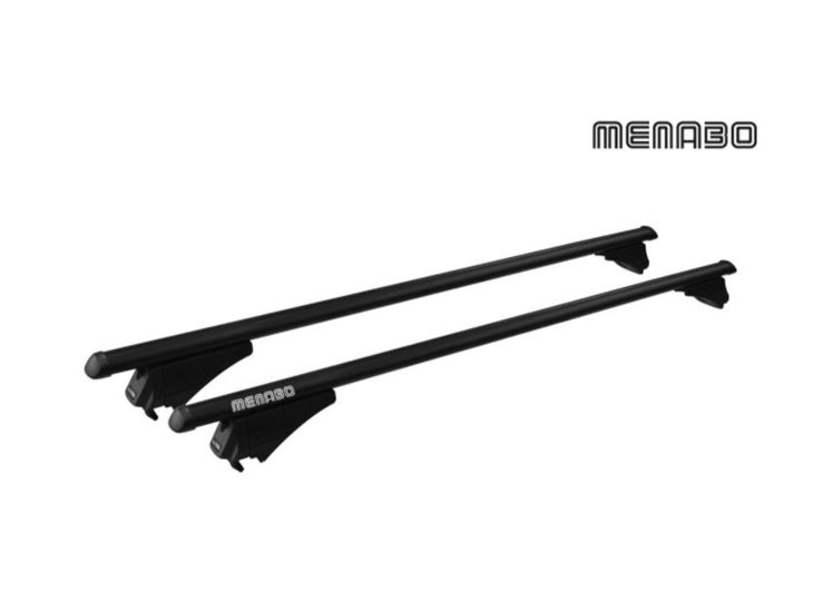 MENABO krovni nosač tiger black crni 120 cm alu za integrirane krovne sanjke 1/4/16/96 držač poprečne šipke 000085900000