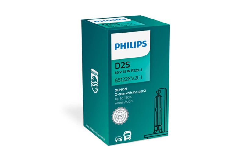 žarulja PHILIPS xenon d2s 35w 85122xv2c1 p32d-2 xenon x-tremevision gen2 1/1
