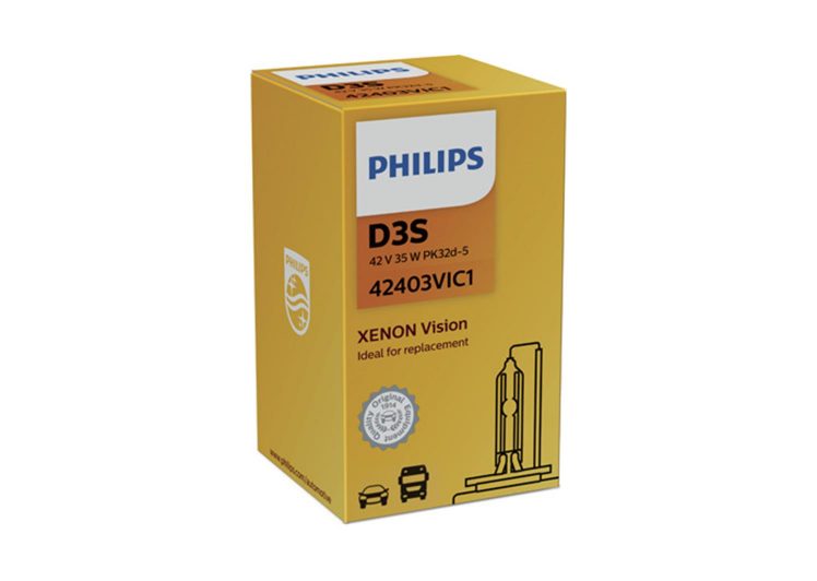 žarulja PHILIPS xenon d3s 35w 42403vic1 pk32d-5 xenon vision 1/1
