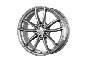 felga aluminijska RIAL 7,5x18x5/112 et46 (57,1) x12 ece siva