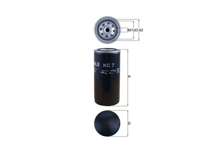 MAHLE filter nafte DAF KC7