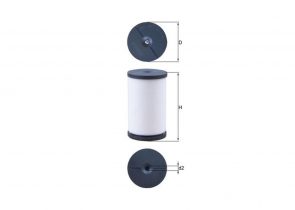 MAHLE filter ulja mjenjača VW HX191