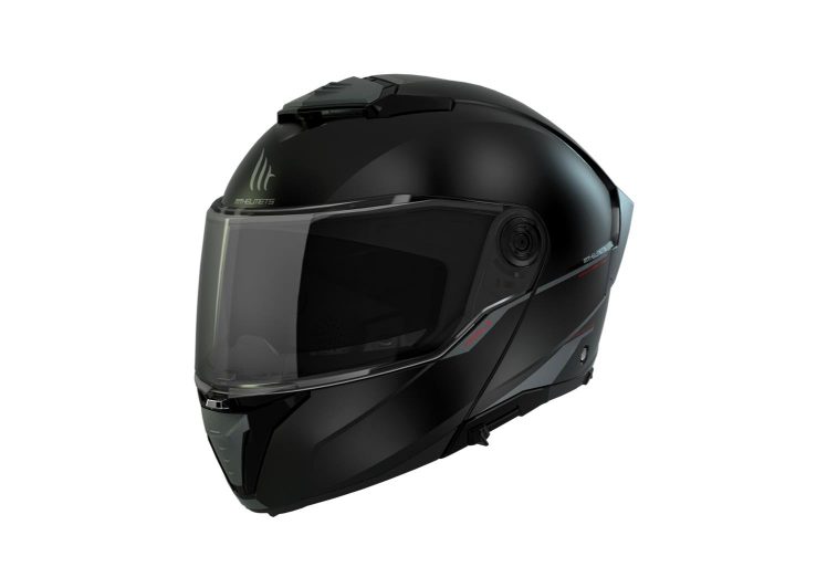 Moto kaciga ATOM 2 SV SOLID A1 MATT BLACK XL 13350000137 MT HELMETS
