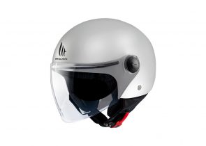 Moto kaciga STREET S SOLID A0 GLOSS WHITE XS 133800000113 MT HELMETS