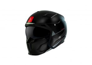 Moto kaciga STREETFIGHTER SV S SOLID A1 MATT BLACK XXL 13270000138 MT HELMETS