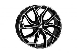 Felga aluminijska ALUTEC 9,0X20X5/112 ET35 (70,1) ADX.02 CRNA PREDNJA POLIRANA ADX2-902035B73-1