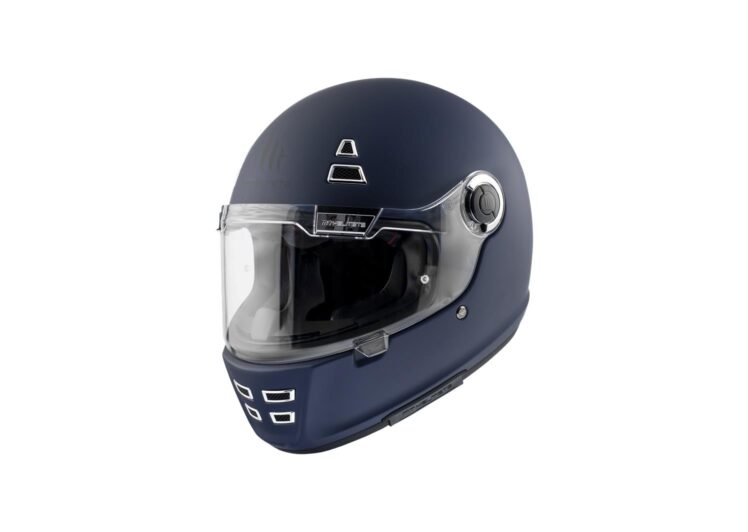 Moto kaciga MT FF119 JARAMA Solid a7 mat blue S 13190000734 MT HELMETS