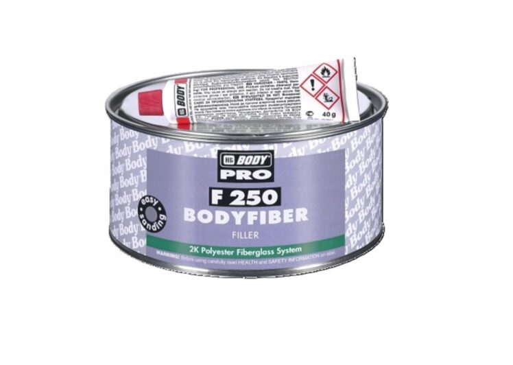 F250 BODYFIBER-2K POLIESTERSKI KIT S VLAKNIMA 0,25/1
