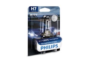 Žarulja Philips H7 12V 55W 12972RGTB1 PX26D RACINGVISION GT200 BLISTER 1/1