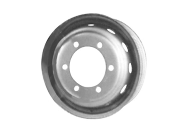 Felga čelična 6X16 6X205X161 ET124 IVECO DAILY 07.99-