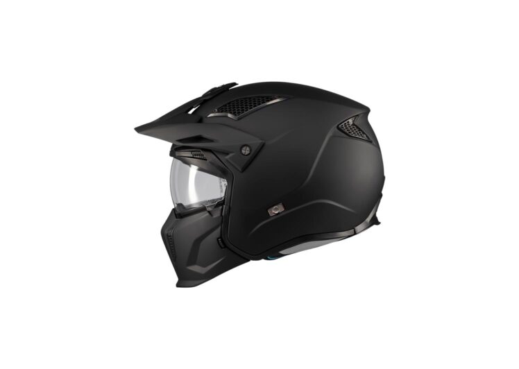Moto kaciga STREETFIGHTER SV S PURE A1 MATT FLIP UP L 132700PA1206 MT HELMETS