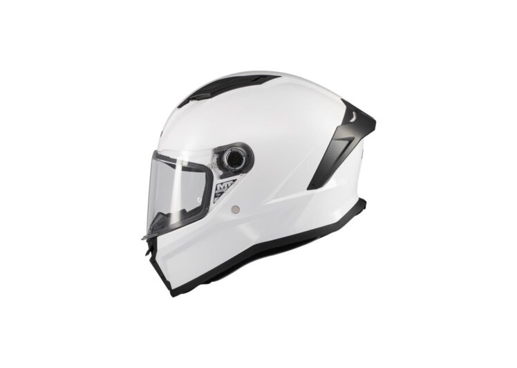 Moto kaciga STINGER 2 PURE A0 GLOSS PEARL FULL FACE L 133400PA0006 MT HELMETS