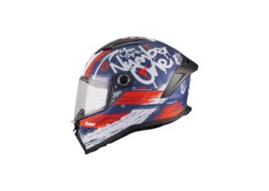 Moto kaciga STINGER 2 ROCKET C17 MATT FULL FACE S 1334492C17204 MT HELMETS