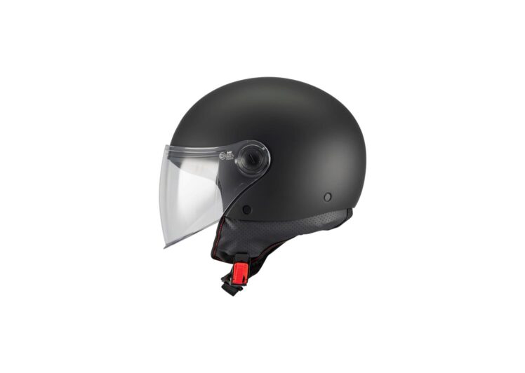 Moto kaciga STREET S PURE A1 MATT OPEN FACE XL 133800PA1207 MT HELMETS