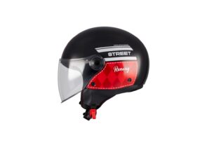 Moto kaciga STREET S RUNWAY B5 GLOSS OPEN FACE S 1338D03B5104 MT HELMETS