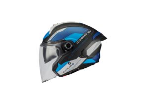 Moto kaciga COSMO SV ICARUS B7 MATT OPEN FACE XL 1361D19B7207 MT HELMETS