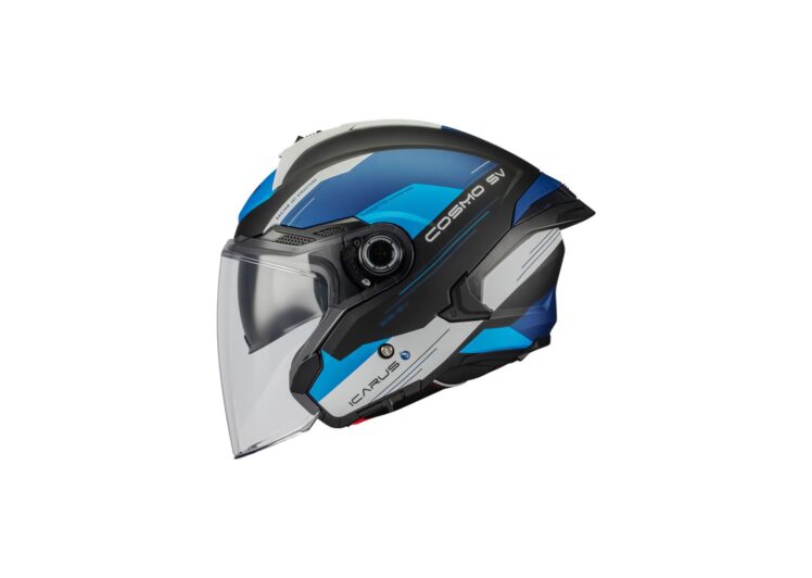 Moto kaciga COSMO SV ICARUS B7 MATT OPEN FACE XL 1361D19B7207 MT HELMETS