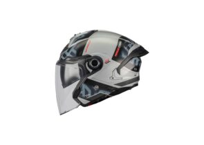 Moto kaciga COSMO SV ARROW C2 GLOSS OPEN FACE XL 1361D20C2107 MT HELMETS