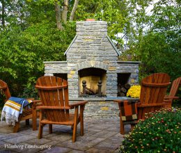 fireplace Wimberg Landscaping Kevin 2020