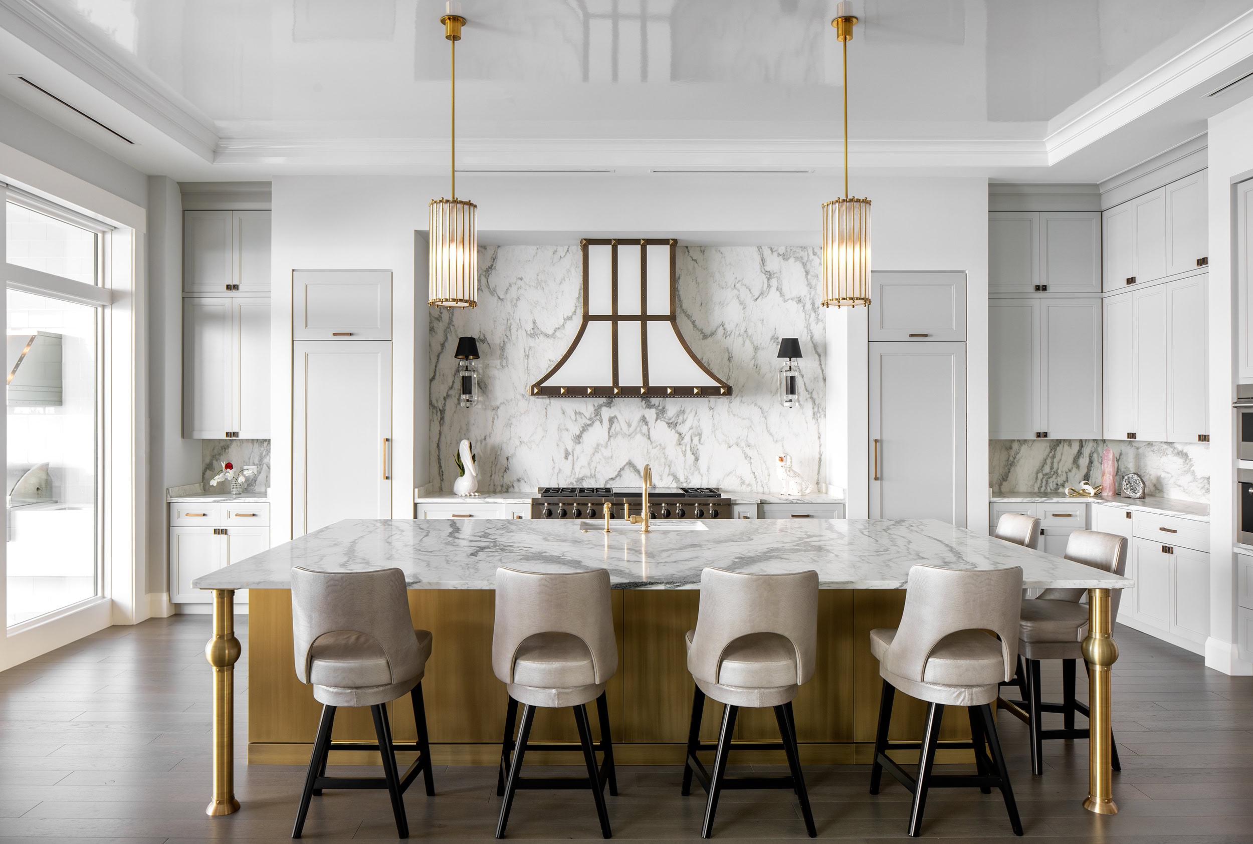 Light-filled kitchen in the Balasco Residence