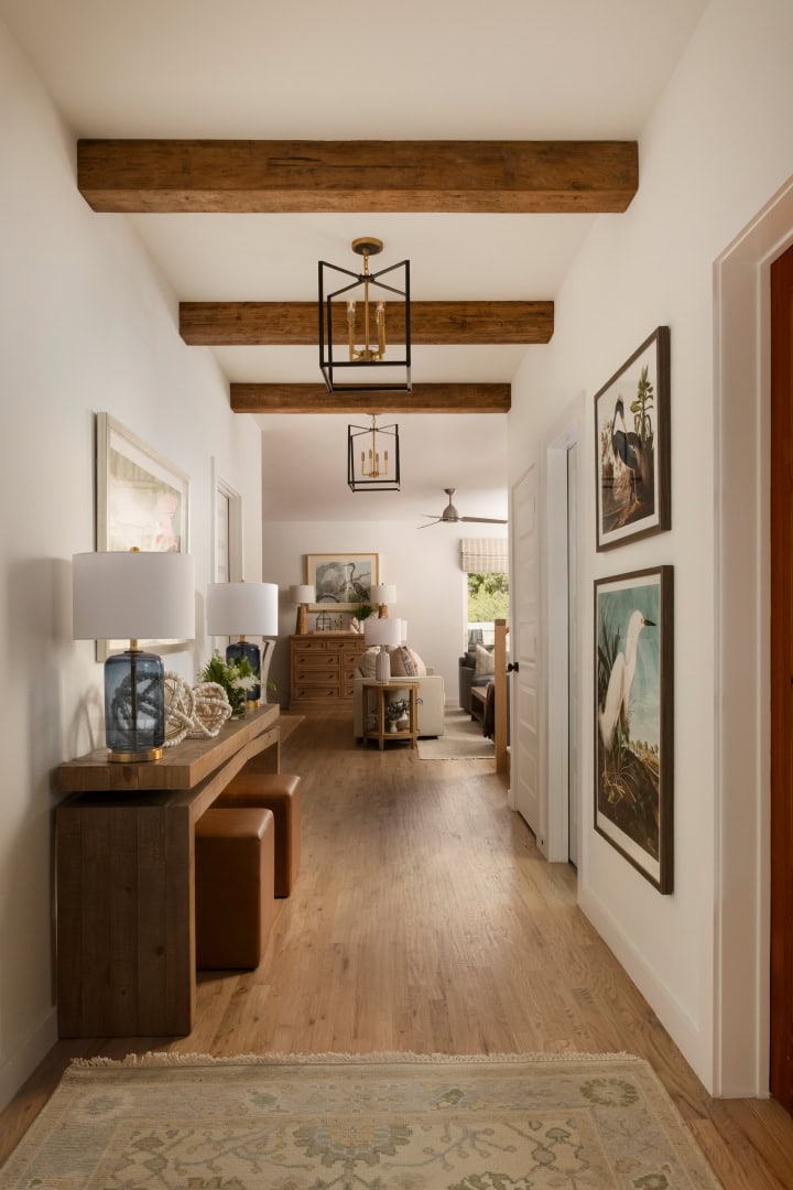 Entry foyer designed by Trella