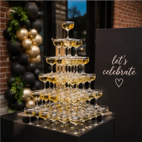 Champagne toren