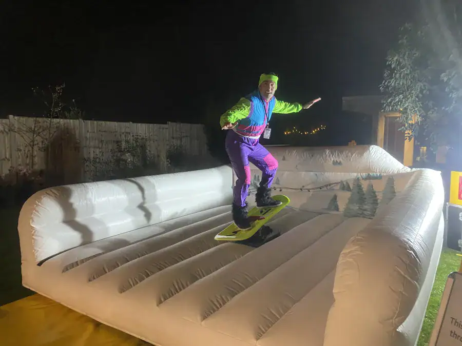 Snowboard simulator