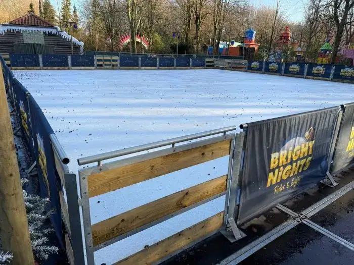 Mobiele schaatsbaan