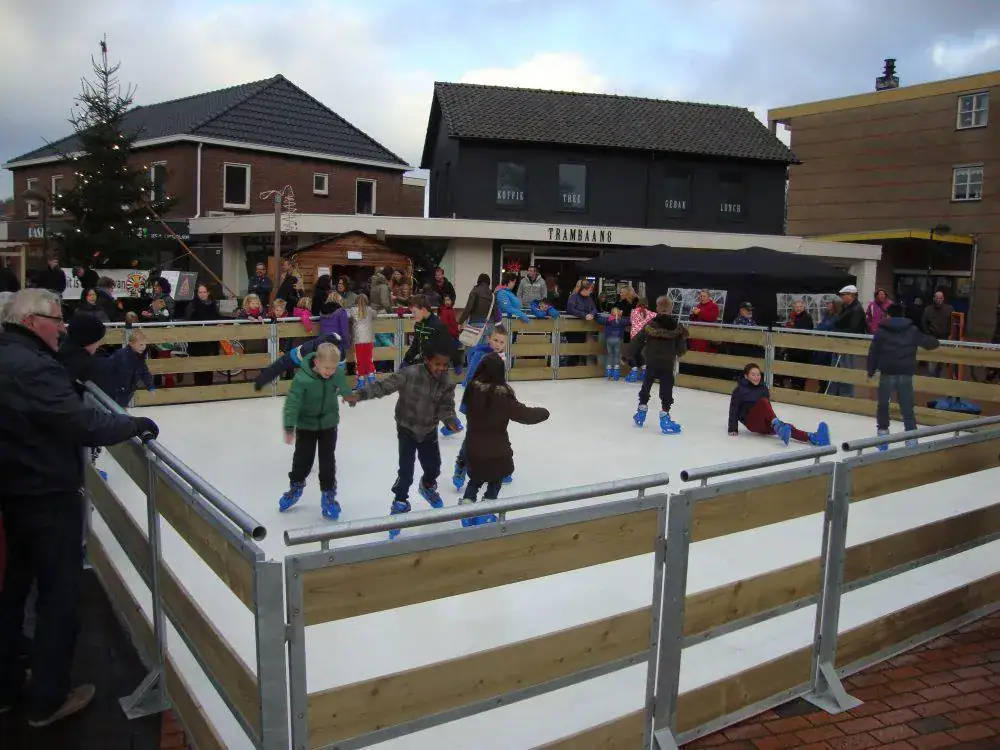 Mobiele schaatsbaan