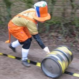 Bierfustrollen