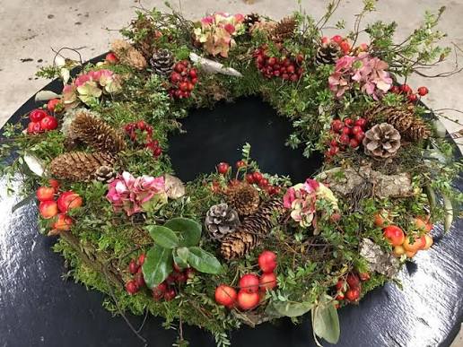 Winterkrans maken