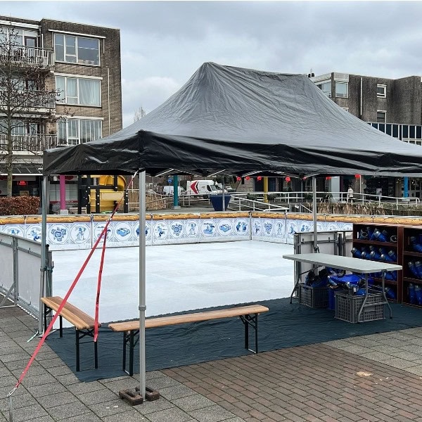 Mobiele schaatsbaan