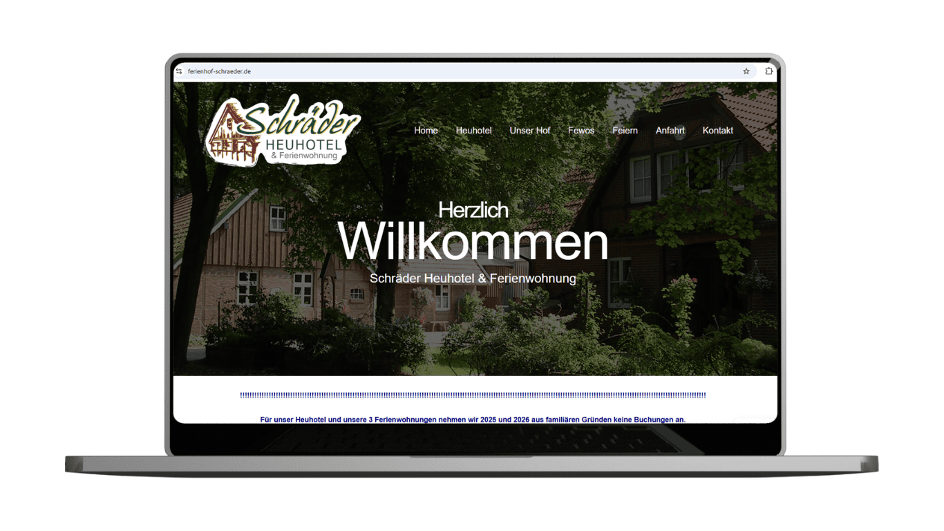 Schräder Website Referenz