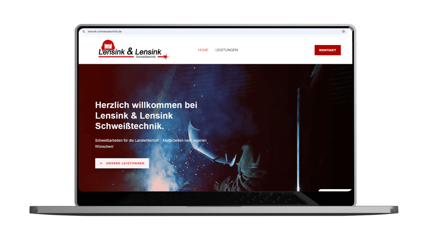 Lensink Website Referenz