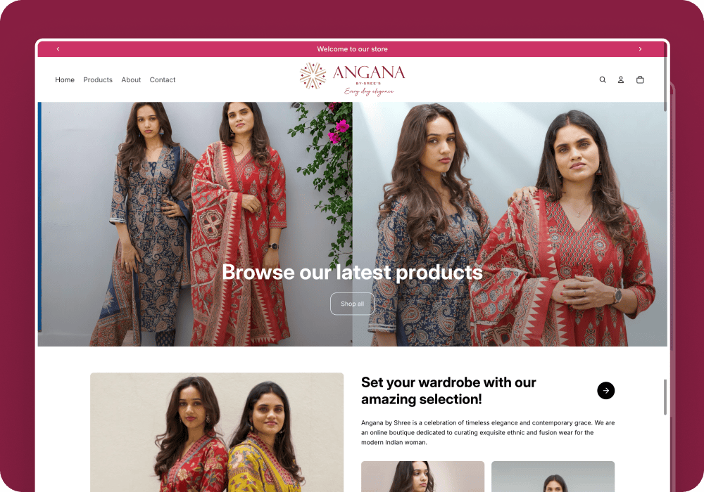 E-commerce Development through Shopify