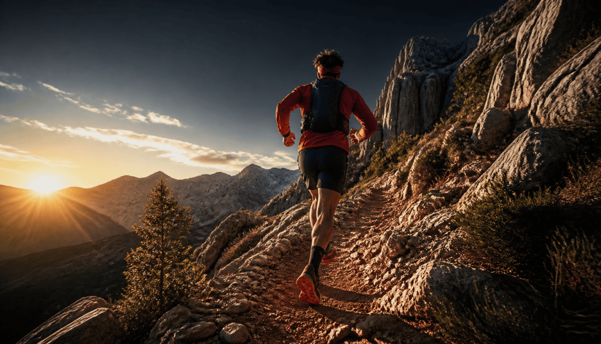 trail dans la drome