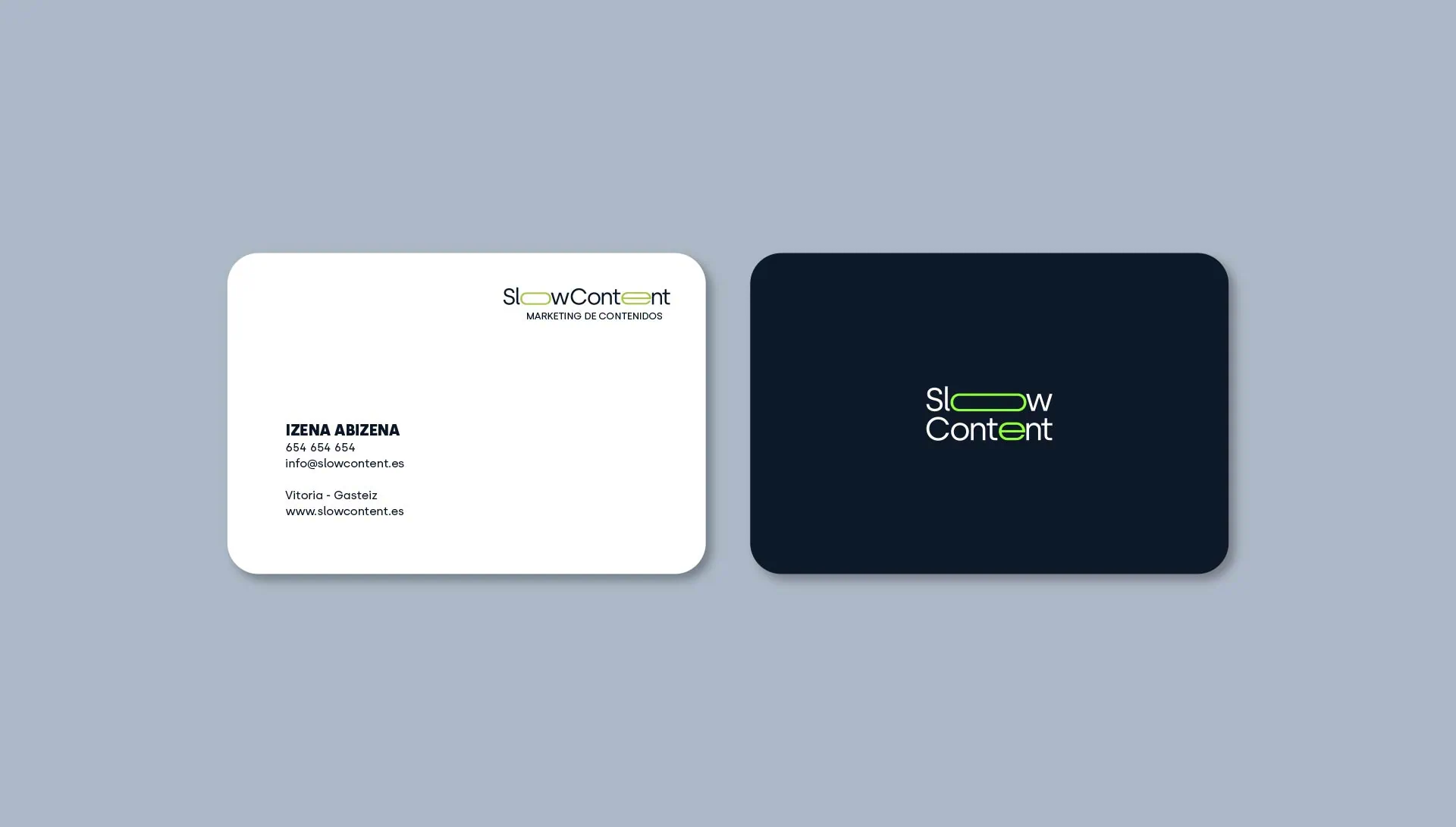 Slow Content Papelería