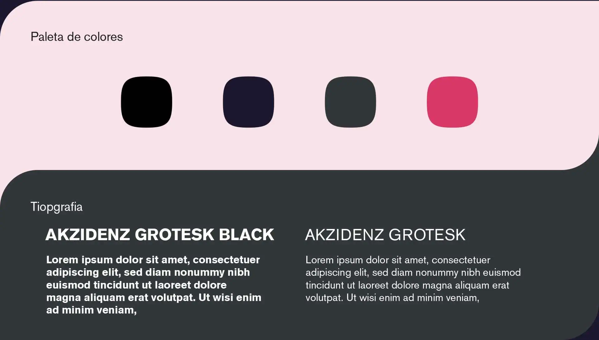 Altzau Burua Colores y Tipografía