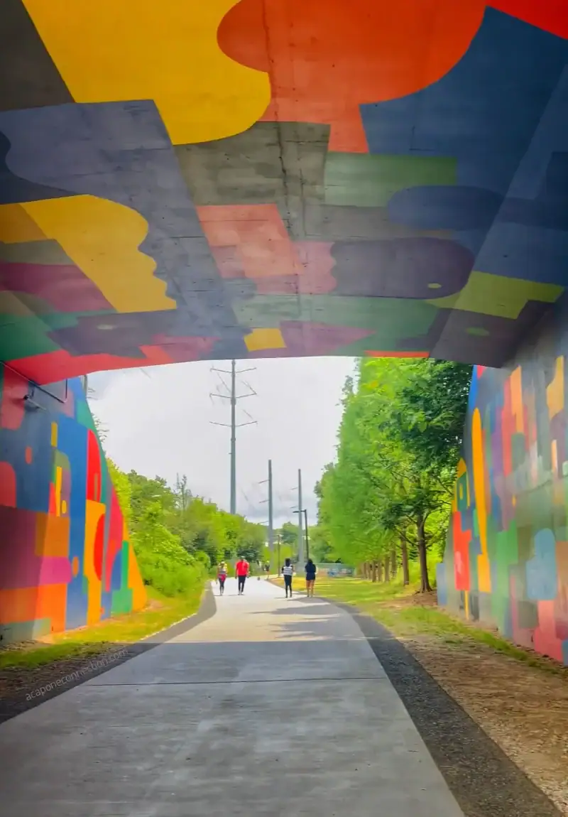 Atlanta Georgia Beltline bridge