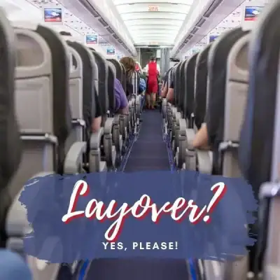 Plane Interior for Carry On Suitcase