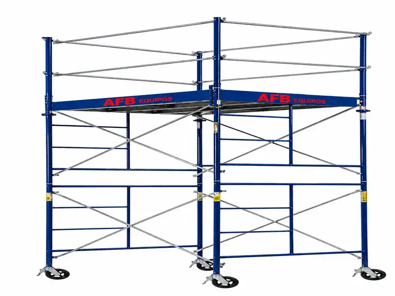 Andamio tubular para acabados y mantenimiento