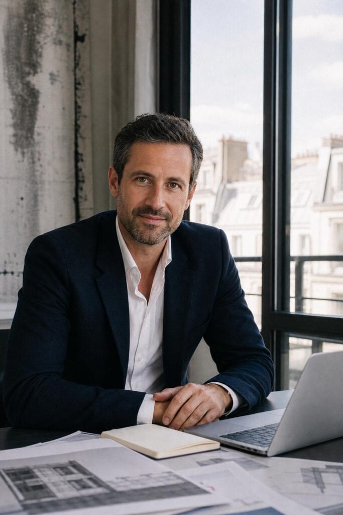 Portrait de Thomas Verdier, Conseil crédit & financement habitat à l'Agence Renov Design Paris