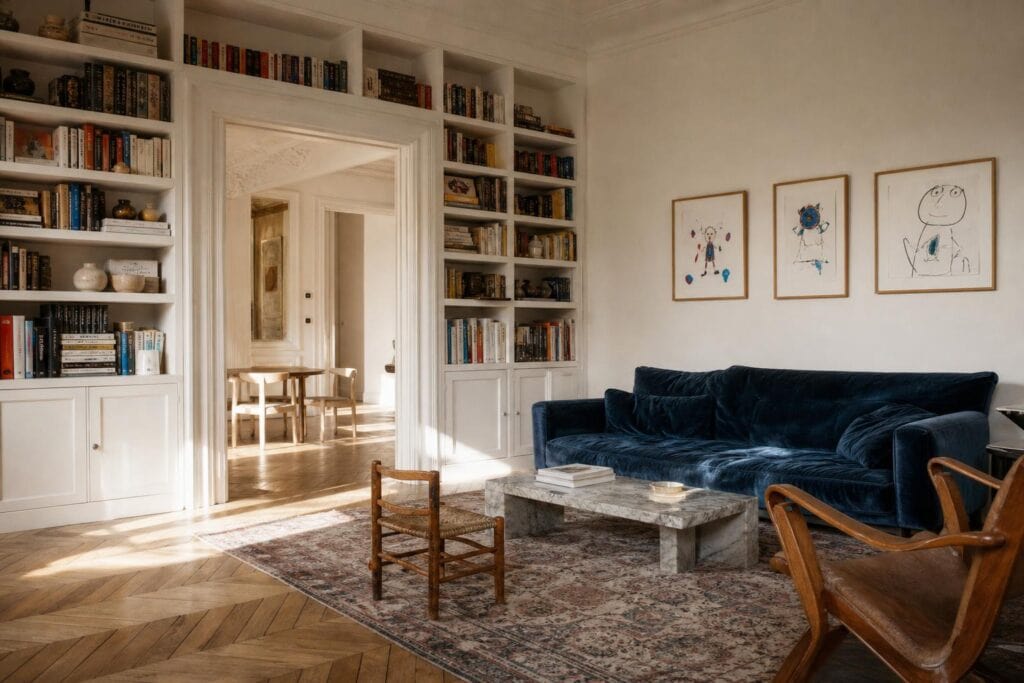 Appartement familial reconfiguré, PROJET 039