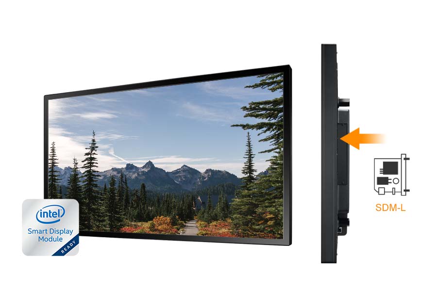 TX-4302 touch screen displays with built-in with Intel® SDM slot