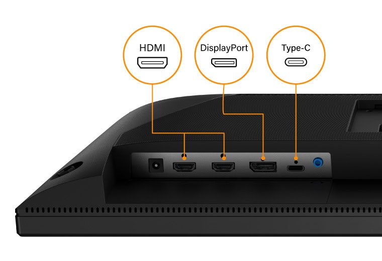 AG Neovo EM2451 24 inch 4k monitor integrates with HDMI and DisplayPort